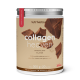 Chocolate collagen supplement with vitamin C zinc selenium and hyaluronic acid