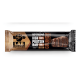 Crunch Brownie protein bar with collagen, stevia and no added sugar